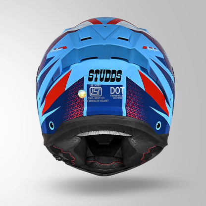 HELIOS D2 CIRCUIT DECOR BLUE & RED