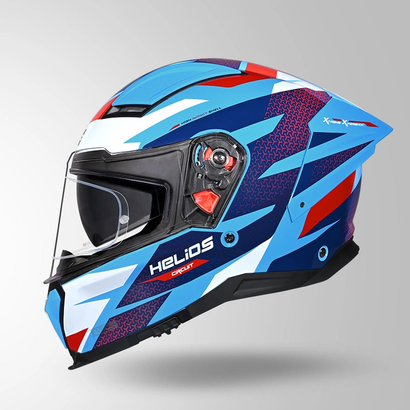 HELIOS D2 CIRCUIT DECOR BLUE & RED