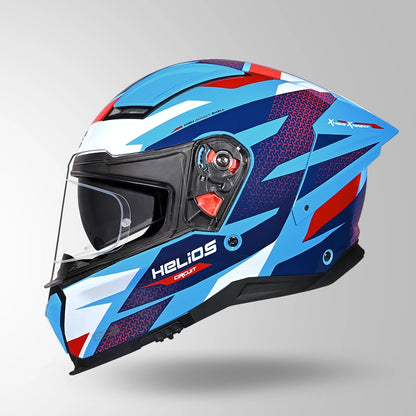 HELIOS D2 CIRCUIT DECOR BLUE & RED