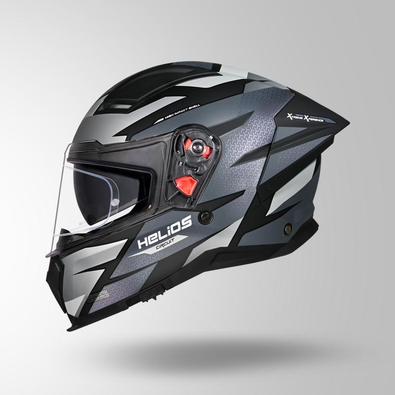 HELIOS D2 CIRCUIT DECOR MATT BLACK CHAMELEON GREY/PINK