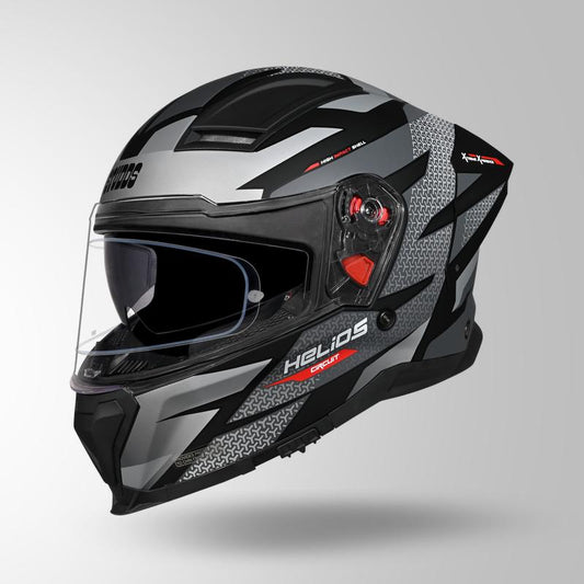 HELIOS D2 CIRCUIT MATT DECOR BLACK & GREY