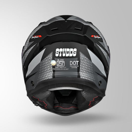 HELIOS D2 CIRCUIT MATT DECOR BLACK & GREY