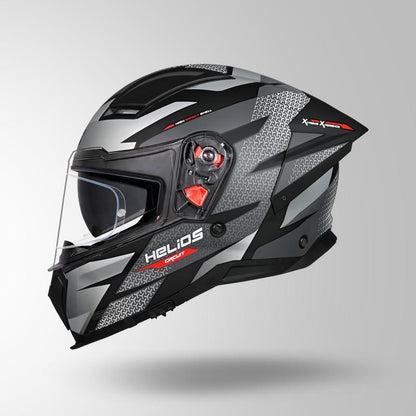 HELIOS D2 CIRCUIT MATT DECOR BLACK & GREY