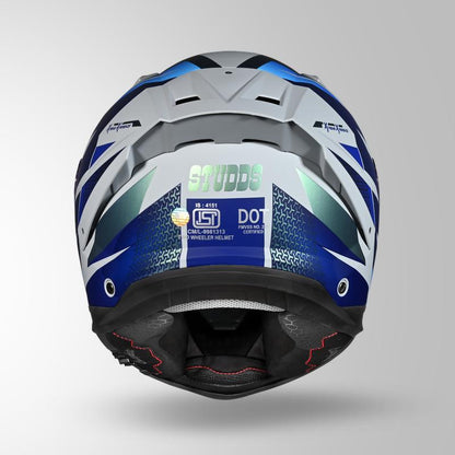 HELIOS D2 CIRCUIT DECOR MATT GREY CHAMELEON BLUE/GREEN