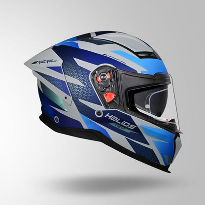 HELIOS D2 CIRCUIT DECOR MATT GREY CHAMELEON BLUE/GREEN