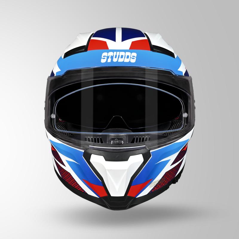 HELIOS D2 CIRCUIT DECOR MATT WHITE & BLUE