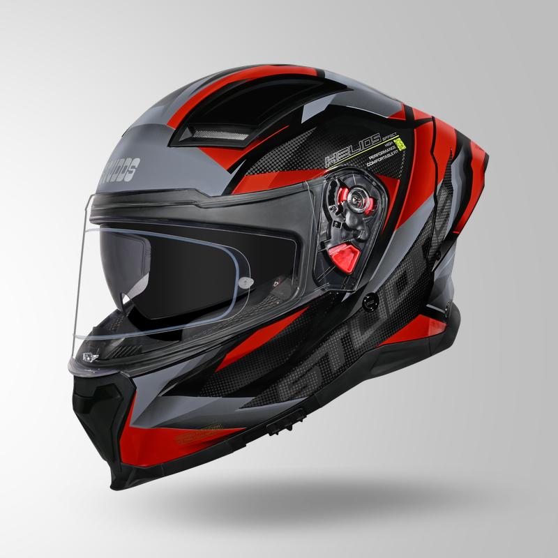HELIOS EFFECT BLACK / GREY & RED
