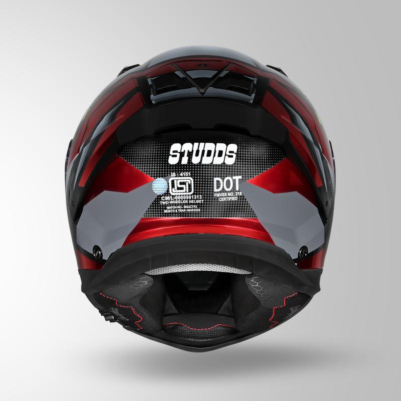 HELIOS EFFECT BLACK & RED WITH METALLIC FOIL