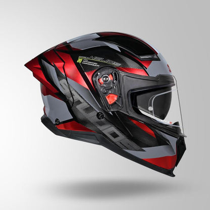 HELIOS EFFECT BLACK & RED WITH METALLIC FOIL