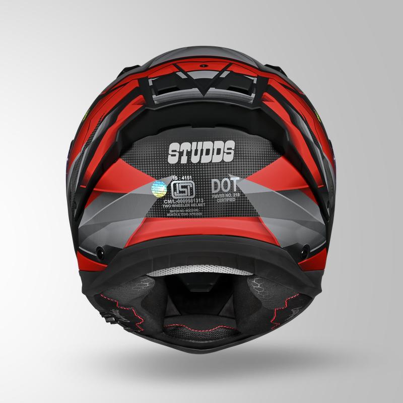 HELIOS EFFECT MATT BLACK / GREY & RED