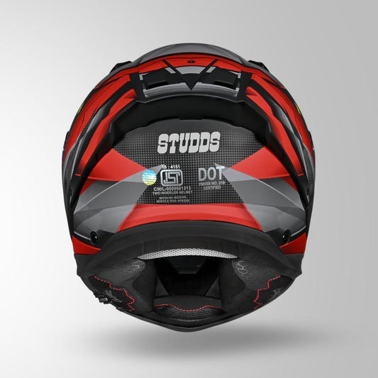 HELIOS EFFECT MATT BLACK / GREY & RED