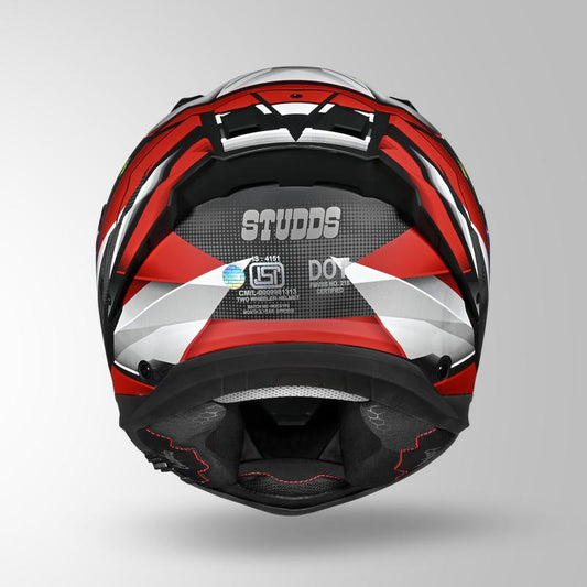 HELIOS EFFECT MATT BLACK / WHITE & RED
