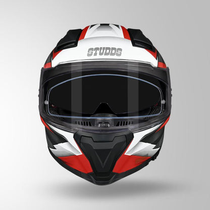 HELIOS EFFECT MATT BLACK / WHITE & RED