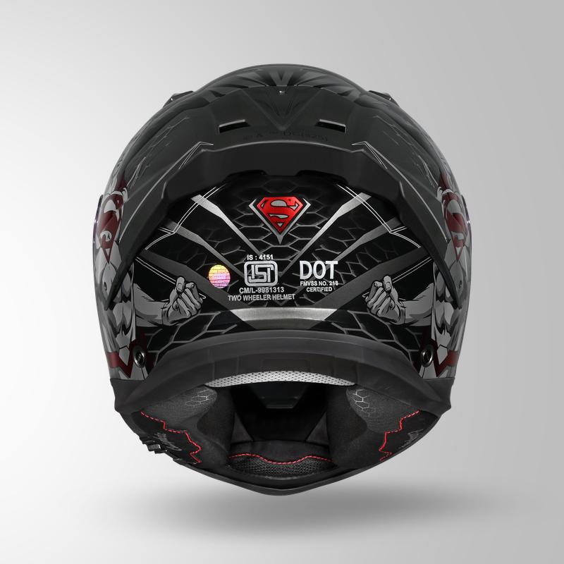 HELIOS SUPERMAN EDITION GREY & RED WITH METALLIC FOIL