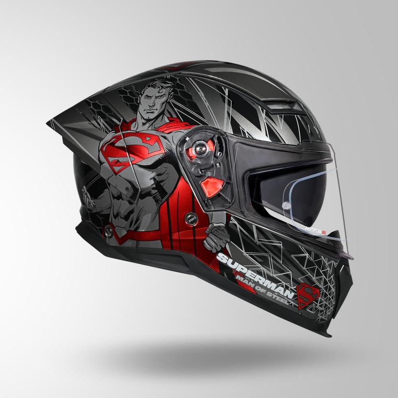 HELIOS SUPERMAN EDITION GREY & RED WITH METALLIC FOIL