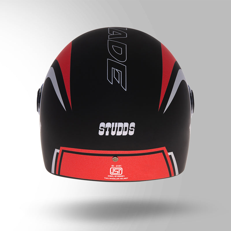 JADE D3 DECOR MATT BLACK & RED