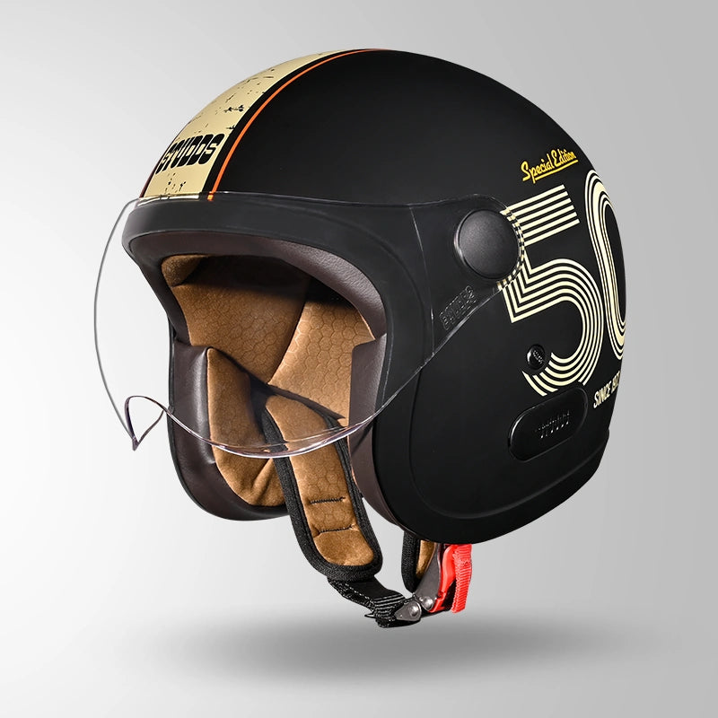 JET 50 MATT BLACK & YELLOW