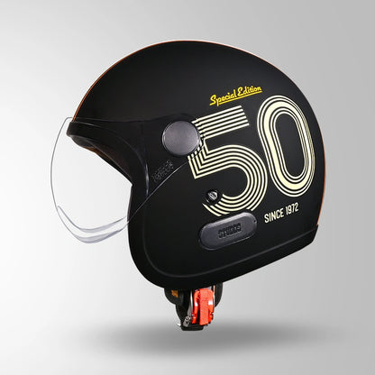 JET 50 MATT BLACK & YELLOW