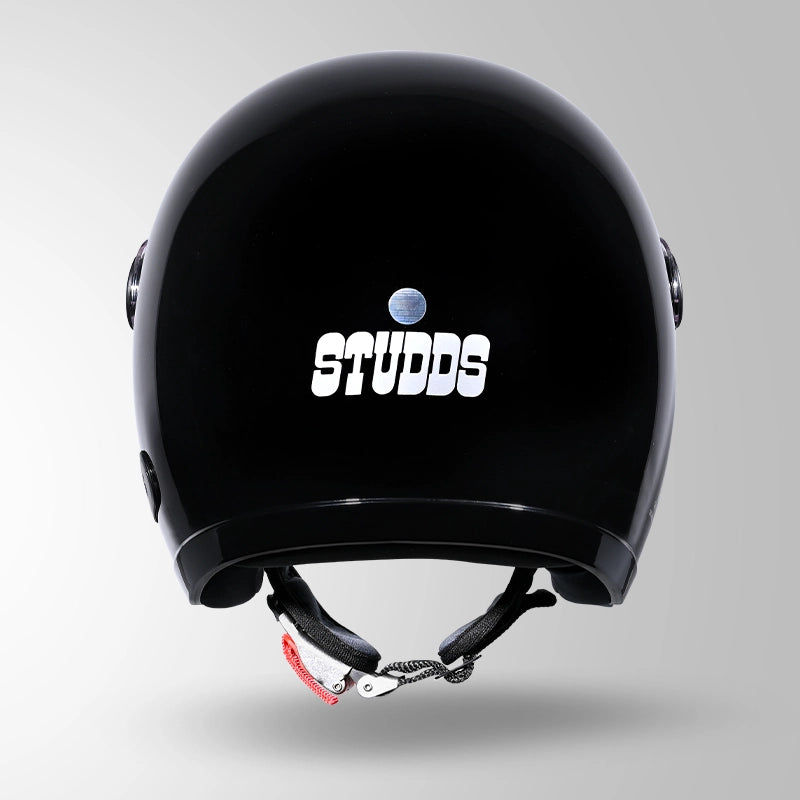 JET BLACK WITH SHORT VISOR
