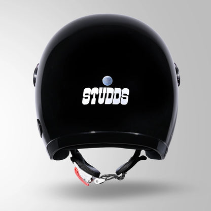 JET BLACK WITH SHORT VISOR