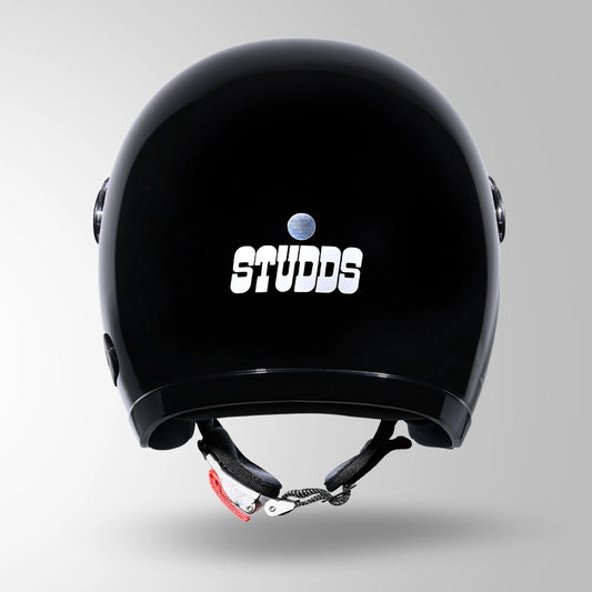JET BLACK WITH SHORT VISOR
