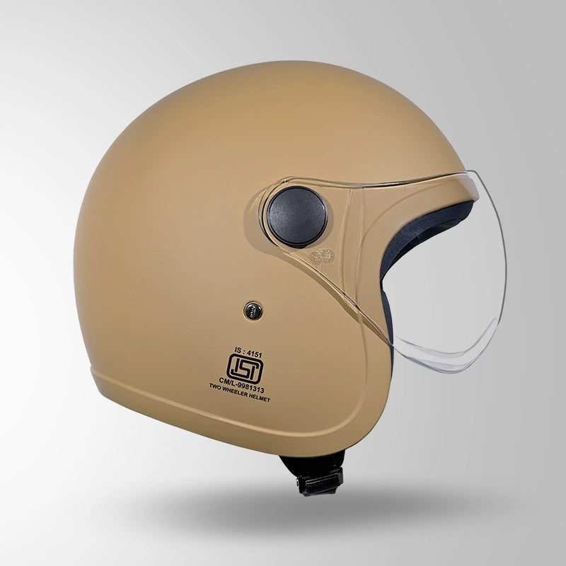 JET DESERT STORM WITH SHORT VISOR