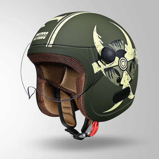 JET TOXIC MATT MILITARY GREEN & YELLOW