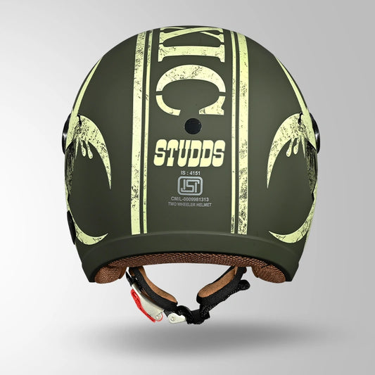 JET TOXIC MATT MILITARY GREEN & YELLOW