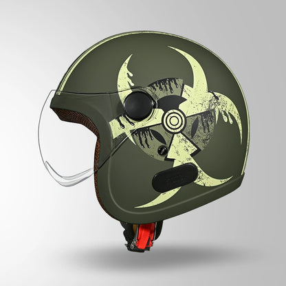 JET TOXIC MATT MILITARY GREEN & YELLOW