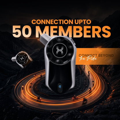 LGP X30 Pro Bluetooth Mesh Intercom, Advanced Motorcycle Communication
