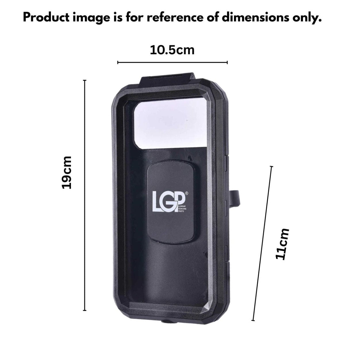 LGP Waterproof Bike Mobile Holder Rainproof Phone Mount with 360° Rotation