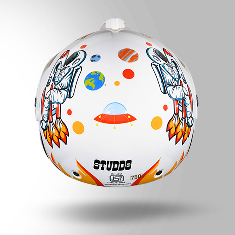 MARSHALL KIDS D2 DECOR WHITE & ORANGE BOYS