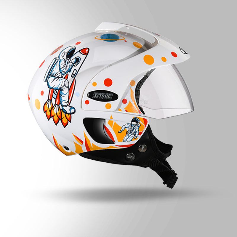 MARSHALL KIDS D2 DECOR WHITE & ORANGE BOYS