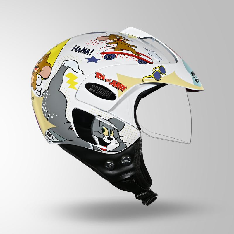 MARSHALL KIDS TOM & JERRY EDITION WHITE & GREY / YELLOW