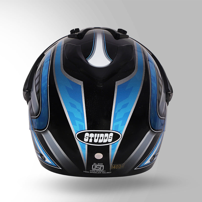 MOTOCROSS D2 DECOR BLACK & BLUE