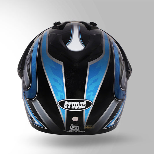 MOTOCROSS D2 DECOR BLACK & BLUE