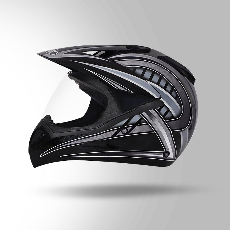 MOTOCROSS D2 DECOR BLACK & GREY