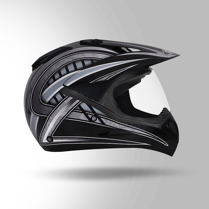 MOTOCROSS D2 DECOR BLACK & GREY