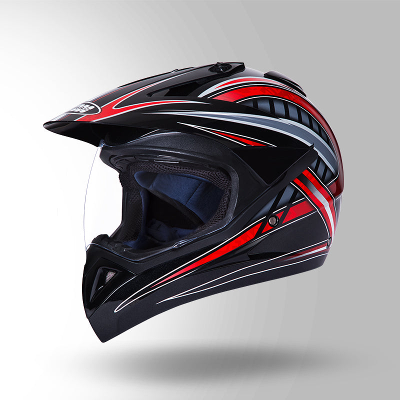 MOTOCROSS D2 DECOR BLACK & RED