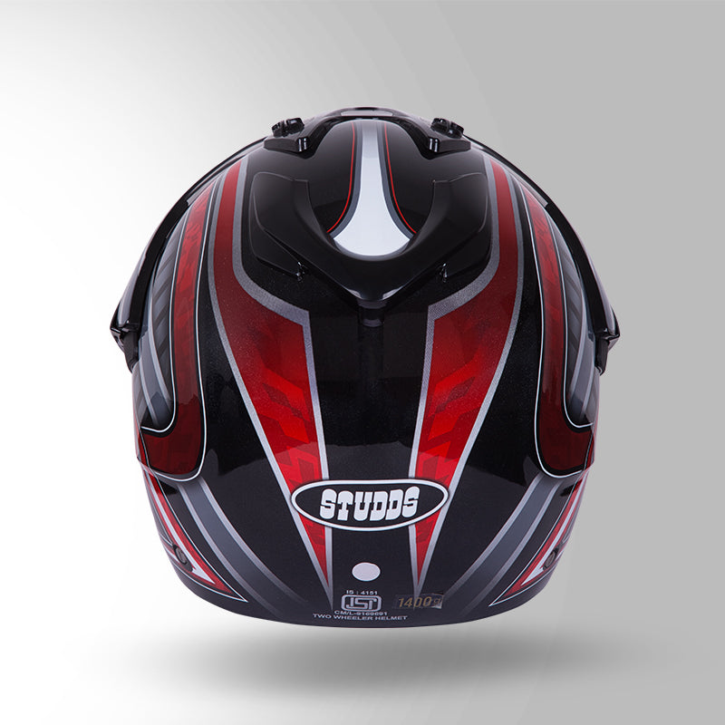 MOTOCROSS D2 DECOR BLACK & RED