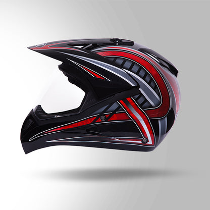 MOTOCROSS D2 DECOR BLACK & RED