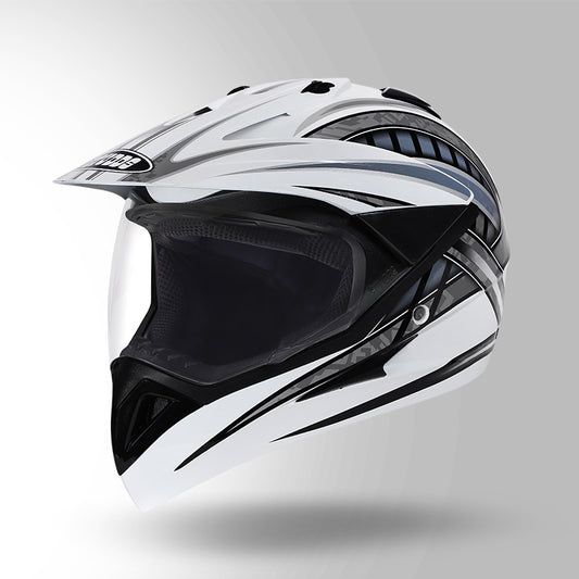 MOTOCROSS D2 DECOR WHITE & GREY