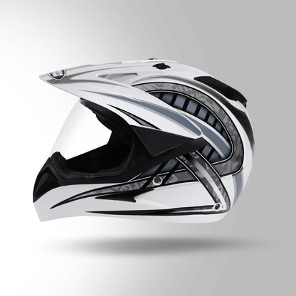 MOTOCROSS D2 DECOR WHITE & GREY