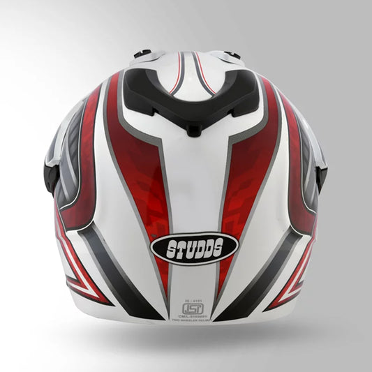 MOTOCROSS D2 DECOR WHITE & RED