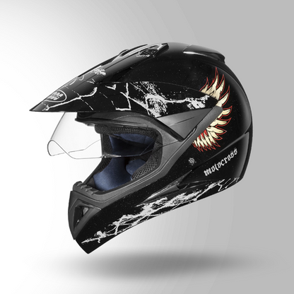 MOTOCROSS D4 DECOR BLACK & GOLDEN