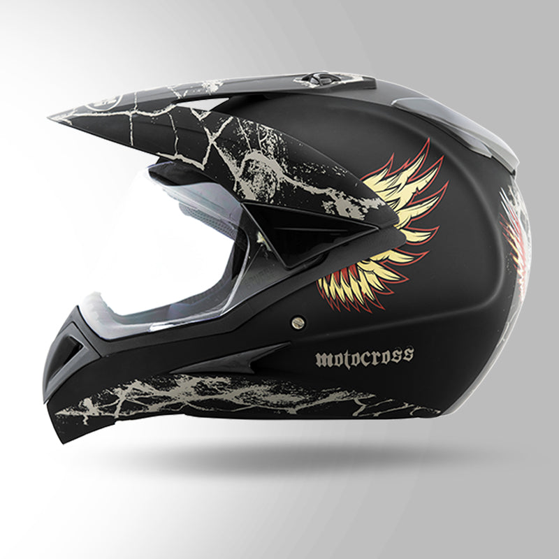 MOTOCROSS D4 DECOR BLACK & GOLDEN