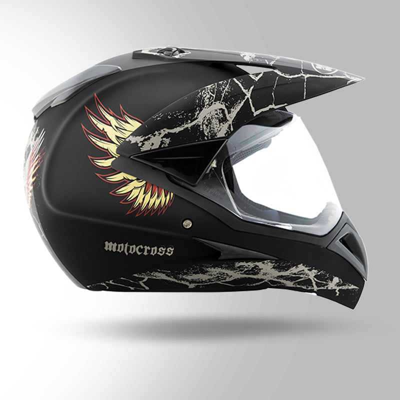 MOTOCROSS D4 DECOR BLACK & GOLDEN