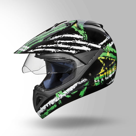 MOTOCROSS D5 DECOR BLACK & GREEN