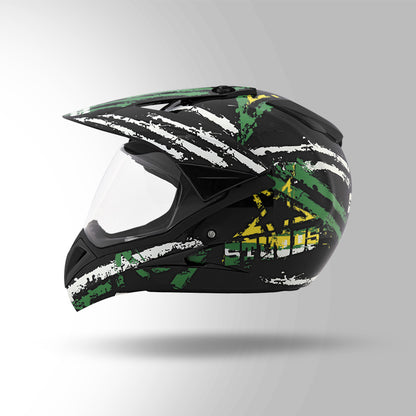 MOTOCROSS D5 DECOR BLACK & GREEN