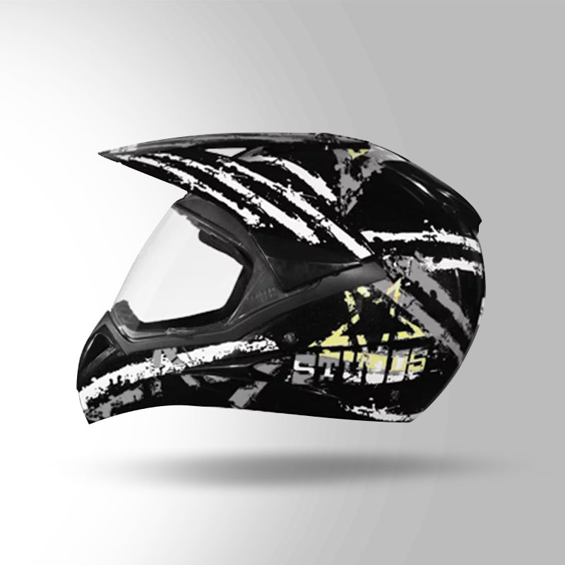 MOTOCROSS D5 DECOR BLACK & GREY